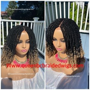 Kinky twist braids wig